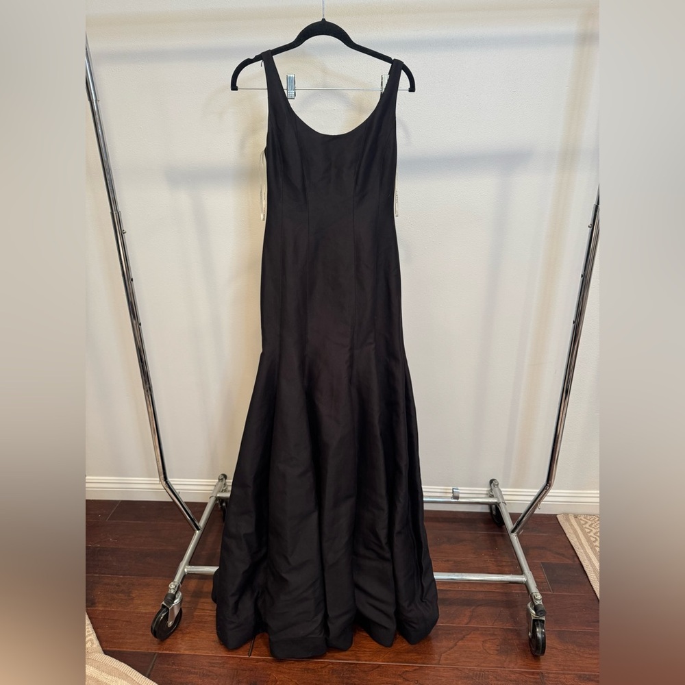 Halston Heritage Drop Waist Gown